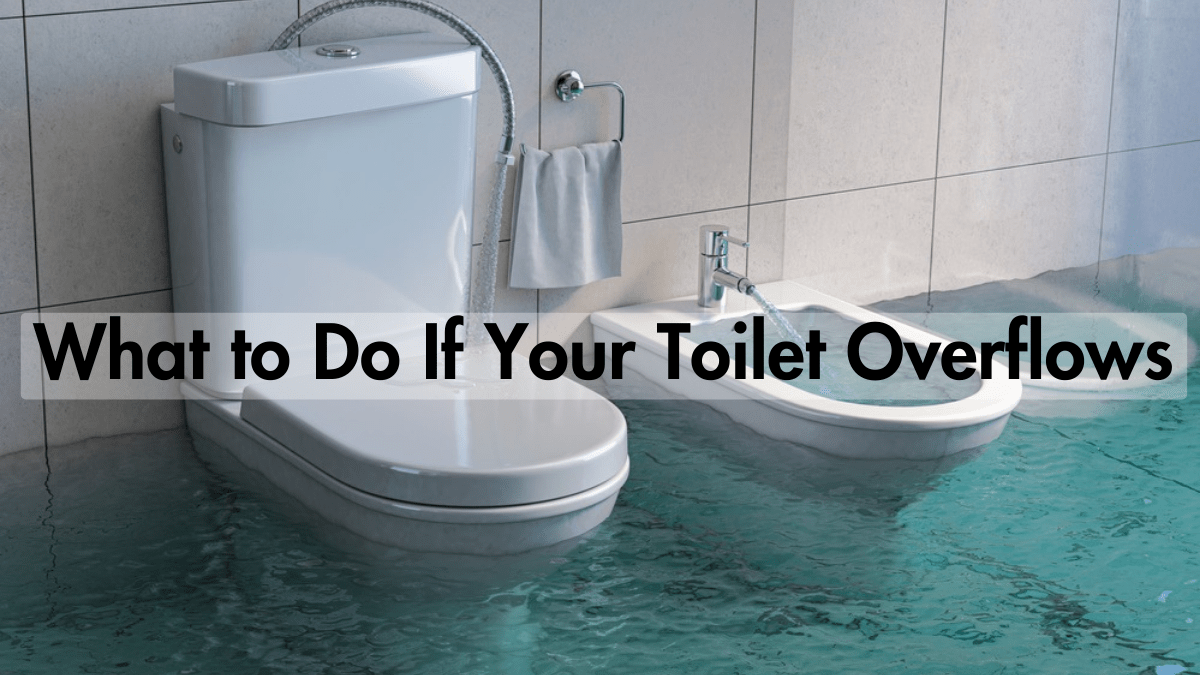 What to do if your toilet overflows